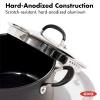 imageOXO Good Grips Nonstick Black Grill Pan 11quot6QT Stockpot with Lid