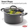 imageOXO Good Grips Nonstick Black Grill Pan 11quot6QT Stockpot with Lid
