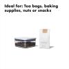 imageOXO Good Grips POP Container  Airtight Food Storage  Big Square Mini 11 Qt Ideal for tea bags baking supplies nuts or snacksCONTAINER