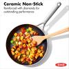imageOXO Mira TriPly Stainless Steel 8quot and 10quot Frying Pan Skillet Set Induction Multi Clad Dishwasher and Metal Utensil Safe8 and 10 Nonstick Ceramic Frying Pan Set