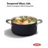 imageOXO Professional 3QT Saute Pan Jumbo Cooker with Lid Hard Anodized Ceramic Nonstick Cookware PFASFree Stainless Steel Induction Suitable Diamond Reinforced Coating Dishwasher and Oven Safe BlackBlack