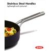 imageOXO Professional 3QT Saute Pan Jumbo Cooker with Lid Hard Anodized Ceramic Nonstick Cookware PFASFree Stainless Steel Induction Suitable Diamond Reinforced Coating Dishwasher and Oven Safe BlackBlack