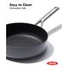 imageOXO Professional 3QT Saute Pan Jumbo Cooker with Lid Hard Anodized Ceramic Nonstick Cookware PFASFree Stainless Steel Induction Suitable Diamond Reinforced Coating Dishwasher and Oven Safe BlackBlack