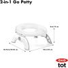 imageOXO Tot 2in1 Go Potty  TealTeal