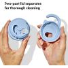 imageOXO Tot Adventure Water Bottle Teal PlasticDusk