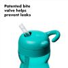 imageOXO Tot Adventure Water Bottle Teal PlasticReplacement Straws