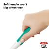 imageOXO Tot Bottle Brush with Nipple Cleaner and Stand TealTot Teal