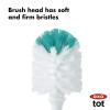 imageOXO Tot Bottle Brush with Nipple Cleaner and Stand TealTot Teal