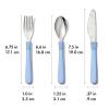 imageOXO Tot Cutlery for Big Kids  BlossomDusk