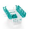 imageOXO Tot Dishwasher Basket for Bottle Parts ampamp Accessories TealTeal
