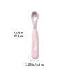 imageOXO Tot Feeding Spoon Set with Soft Silicone  Opal and BlossomOpal and Blossom