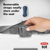 imageOXO Tot Nest Booster Seat with Removable Cushion  GrayNavy