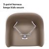 imageOXO Tot Nest Booster Seat with Removable Cushion  GrayTaupe