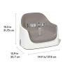 imageOXO Tot Nest Booster Seat with Removable Cushion  GrayTaupe