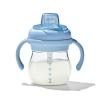 imageOXO Tot Transitions Soft Spout Sippy Cup with Removable Handles Teal 6 OunceDusk