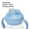 imageOXO Tot Transitions Soft Spout Sippy Cup with Removable Handles Teal 6 OunceDusk