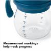 imageOXO Tot Transitions Soft Spout Sippy Cup with Removable Handles Teal 6 OunceNavy