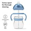 imageOXO Tot Transitions Straw Cup with Removable Handles  6 oz  BlossomDusk