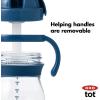 imageOXO Tot Transitions Straw Cup with Removable Handles  6 oz  BlossomNavy