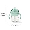 imageOXO Tot Transitions Straw Cup with Removable Handles  6 oz  BlossomOpal