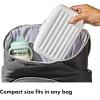 imageOXO Tot Travel Size Drying Rack with Bottle Brush GrayGray