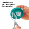 imageOXO Tot Water Bottle and Straw Cup Cleaning Set Brush Set  GrayBrush Set