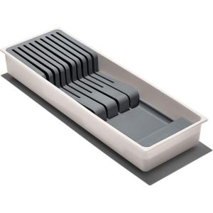 imageOXO Good Grips Kitchen Drawer Expandable Utensil Organizer WhiteCompact Knife Organizer
