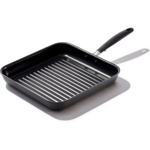 imageOXO Good Grips Nonstick Black Grill Pan 11quot11 Square Grill Pan