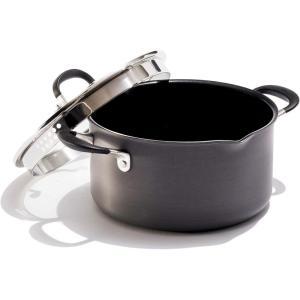 imageOXO Good Grips Nonstick Black Grill Pan 11quot6QT Stockpot with Lid