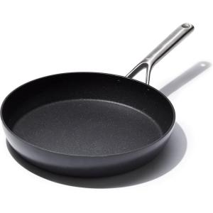 imageOXO Professional 10quot Frying Pan Skillet Hard Anodized Ceramic Nonstick Cookware PFASFree Induction Suitable Stainless Steel Handles Diamond Reinforced Coating Dishwasher Safe Oven Safe Black12 Frying Pan Skillet
