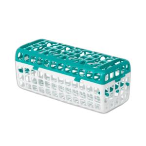 imageOXO Tot Dishwasher Basket for Bottle Parts ampamp Accessories TealTot Teal