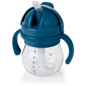 imageOXO Tot Transitions Straw Cup with Removable Handles  6 oz  BlossomNavy