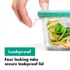 imageOXO Good Grips 1 Cup Smart Seal Airtight Glass Round Food Storage Container2 Cup