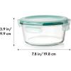 imageOXO Good Grips 1 Cup Smart Seal Airtight Glass Round Food Storage Container7 Cup