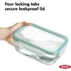 imageOXO Good Grips 35 Cup Smart Seal Airtight Glass Rectangle Food Storage ContainerGlass