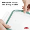 imageOXO Good Grips 35 Cup Smart Seal Airtight Glass Rectangle Food Storage ContainerGlass