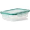 imageOXO Good Grips 35 Cup Smart Seal Airtight Glass Rectangle Food Storage ContainerPlastic