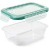 imageOXO Good Grips 35 Cup Smart Seal Airtight Glass Rectangle Food Storage ContainerPlastic