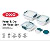 imageOXO Good Grips Prep ampamp Go 20 Piece Meal Prep SetTeal