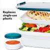 imageOXO Good Grips Prep ampamp Go 20 Piece Meal Prep SetTeal