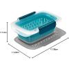 imageOXO Good Grips Prep ampamp Go Container with Colander19 Cup Container with Colander