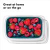 imageOXO Good Grips Prep ampamp Go Container with Colander19 Cup Container with Colander