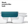 imageOXO Good Grips Prep ampamp Go Container with Colander2 Cup Divided Container