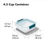 imageOXO Good Grips Prep ampamp Go Container with Colander43 Cup Sandwich Container