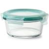 imageOXO Good Grips 1 Cup Smart Seal Airtight Glass Round Food Storage Container2 Cup