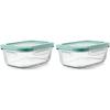 imageOXO Good Grips 35 Cup Smart Seal Airtight Glass Rectangle Food Storage ContainerRectangle