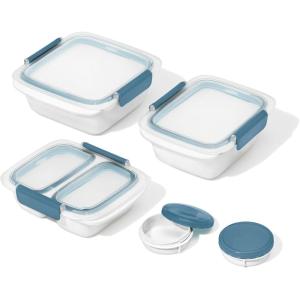 imageOXO Good Grips Prep ampamp Go 20 Piece Meal Prep SetOcean Blue