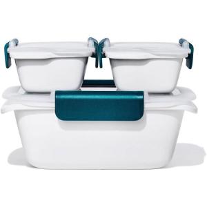 imageOXO Good Grips Prep ampamp Go 20 Piece Meal Prep SetTeal