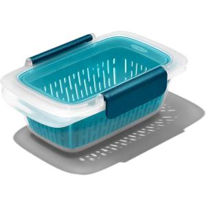 imageOXO Good Grips Prep ampamp Go Container with Colander19 Cup Container with Colander