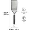 imageOXO Good Grips Large Griddle Turner  Durable Stainless Steel Griddle Turner with Beveled Head and Nonslip Grip for Indoor or Outdoor Griddle Griddle Accessories BBQ Accessories